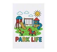 Azeeda 'Park Life' Temporary Tattoo - A6 (TO00107903)