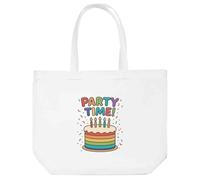 Azeeda 'Party Time' Tote Shopping Bag For Life (BG00086584)