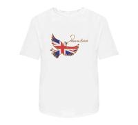 Azeeda 'Peace on Earth' Unisex T-Shirt - 100% Cotton, White, S (TA00396698)