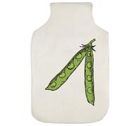 Azeeda 'Peas and Pod' Hot Water Bottle Cover (HW00045732)