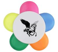 Azeeda 'Pegasus Flying' Flower Shape Highlighter Pen (HL00046688)