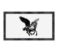 Azeeda 'Pegasus Flying' Pet Feeding Mat (PM00037839)
