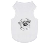 Azeeda 'Pekingese Portrait' Pet Dog/Cat T-Shirt, L (PT00155963)