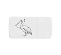 Azeeda 'Pelican Bird' Pill Box with Tablet Splitter (PI00040557)