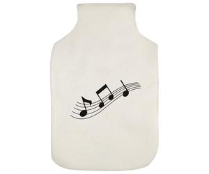 Azeeda 'Pentagram with Music' Hot Water Bottle Cover (HW00047070)