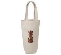 Azeeda 'Pepper Grinder' Cotton Wine Bottle Gift/Travel Bag (BL00048210)