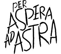 Azeeda 'Per Aspera ad Astra Motivational Text' Stencil/Template (WS00071733)