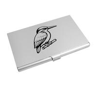 Azeeda 'Perched Kingfisher' Business Card Holder/Credit Card Wallet (CH00048995)