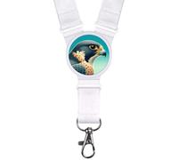 Azeeda 'Peregrine Falcon Portrait' Neck Strap/Lanyard (LY00041090)
