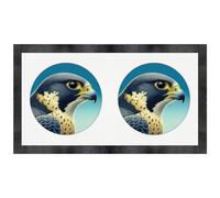 Azeeda 'Peregrine Falcon Portrait' Pet Feeding Mat (PM00033042)