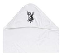 Azeeda 'Phoenix Bird Flying' Baby Hooded Towel (HT00039002)