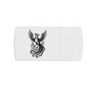Azeeda 'Phoenix Bird Flying' Pill Box with Tablet Splitter (PI00039021)