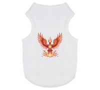 Azeeda 'Phoenix Rising from Flames' Pet Dog/Cat T-Shirt, XS (PT00179852)