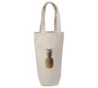 Azeeda 'Pineapple' Cotton Wine Bottle Gift/Travel Bag (BL00049670)