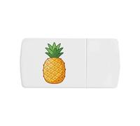Azeeda 'Pineapple' Pill Box with Tablet Splitter (PI00043098)