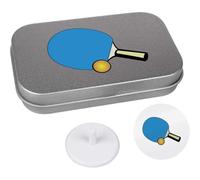 Azeeda 'Ping Pong Paddle' Golf Markers Gift Set (GO00077211)