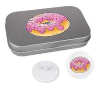 Azeeda 'Pink Sprinkle Doughnut' Golf Markers Gift Set (GO00080957)