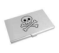 Azeeda 'Pirate Skull and Crossbones' Business Card Holder/Credit Card Wallet (CH00050592)