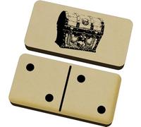 Azeeda 'Pirate Treasure Chest' Domino Set & Box (DM00052224)