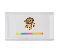 Azeeda 'Pixel Art Dancing Lion' Sticky Note Ruler Pad (ST00044993)