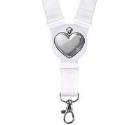 Azeeda 'Pixel Style Heart-Shaped Pendant' Neck Strap/Lanyard (LY00044500)