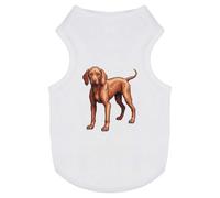 Azeeda 'Pixel Style Vizsla Dog' Pet Dog/Cat T-Shirt, XS (PT00178460)