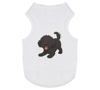 Azeeda 'Playful Black Cockapoo Dog' Pet Dog/Cat T-Shirt, XS (PT00164872)