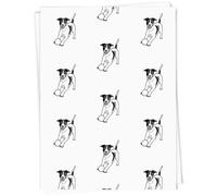 Azeeda 'Playing Jack Russell' Gift Wrap Paper (GI00008483) | 91cm x 61cm Gift Wrap for Birthdays, Christmas and Special Occasions