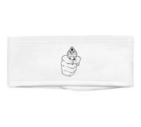 Azeeda 'Point Blank' Beauty Headband (HB00046391) | Soft Hair Band for Makeup, Skincare, Spa and Facial Treatments