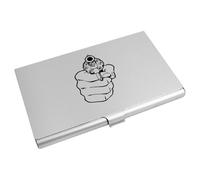 Azeeda 'Point Blank' Metal Business Card Holder (CH00055112)