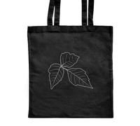Azeeda 'Poison Ivy' Classic Black Tote Shopper Bag (ZB00022014)
