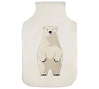 Azeeda 'Polar Bear' Hot Water Bottle Cover (HW00049041)