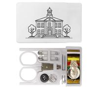 Azeeda 'Police Station' Mini Travel Sewing Kit (SE00047238)
