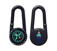 Azeeda 'Police Woman' Compass Keyring (KC00042353)