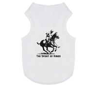 Azeeda 'Polo Sport Of Kings' Pet Dog/Cat T-Shirt, S (PT00163481)