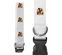 Azeeda 'Pony Sunset' Dog Collar - White, L (PR00085062)