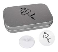 Azeeda 'Poo On A Stick' Golf Markers Gift Set (GO00072294)