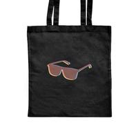 Azeeda 'Pop Art Sunglasses Illustration ' Classic Black Tote Shopper Bag (ZB00019479)