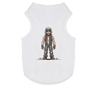 Azeeda 'Post-Apocalyptic Survivor' Pet Dog/Cat T-Shirt, L (PT00179963)