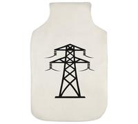 Azeeda 'Power Transmission Structure' Hot Water Bottle Cover (HW00043837)