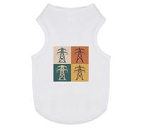Azeeda 'Power Transmission Structures' Pet Dog/Cat T-Shirt, S (PT00163581)