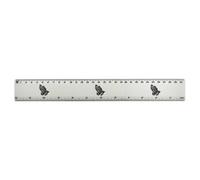 Azeeda 'Praying Hands' 30cm (12 Inch) White Plastic Ruler (RL00109218)