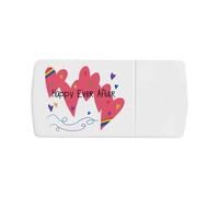 Azeeda 'Pride Happy Ever After' Pill Box with Tablet Splitter (PI00043403)