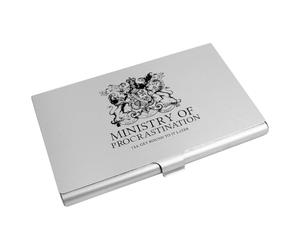 Azeeda 'Procrastination Ministry' Metal Business Card Holder (CH00056094)