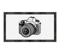 Azeeda 'Professional Camera' Pet Feeding Mat (PM00032425)