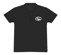 Azeeda 'Proper Cornish Pasty' Polo Shirt - Black, L (PL00284801)