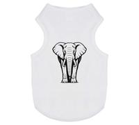 Azeeda 'Proud Elephant' Pet Dog/Cat T-Shirt, XS (PT00164540)