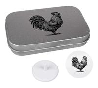 Azeeda 'Proud Rooster' Golf Markers Gift Set (GO00079984)