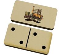 Azeeda 'Puffing Billy Locomotive' Domino Set with Box (DM00059479)