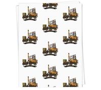 Azeeda 'Puffing Billy Locomotive' Gift Wrap Paper (GI00142901)